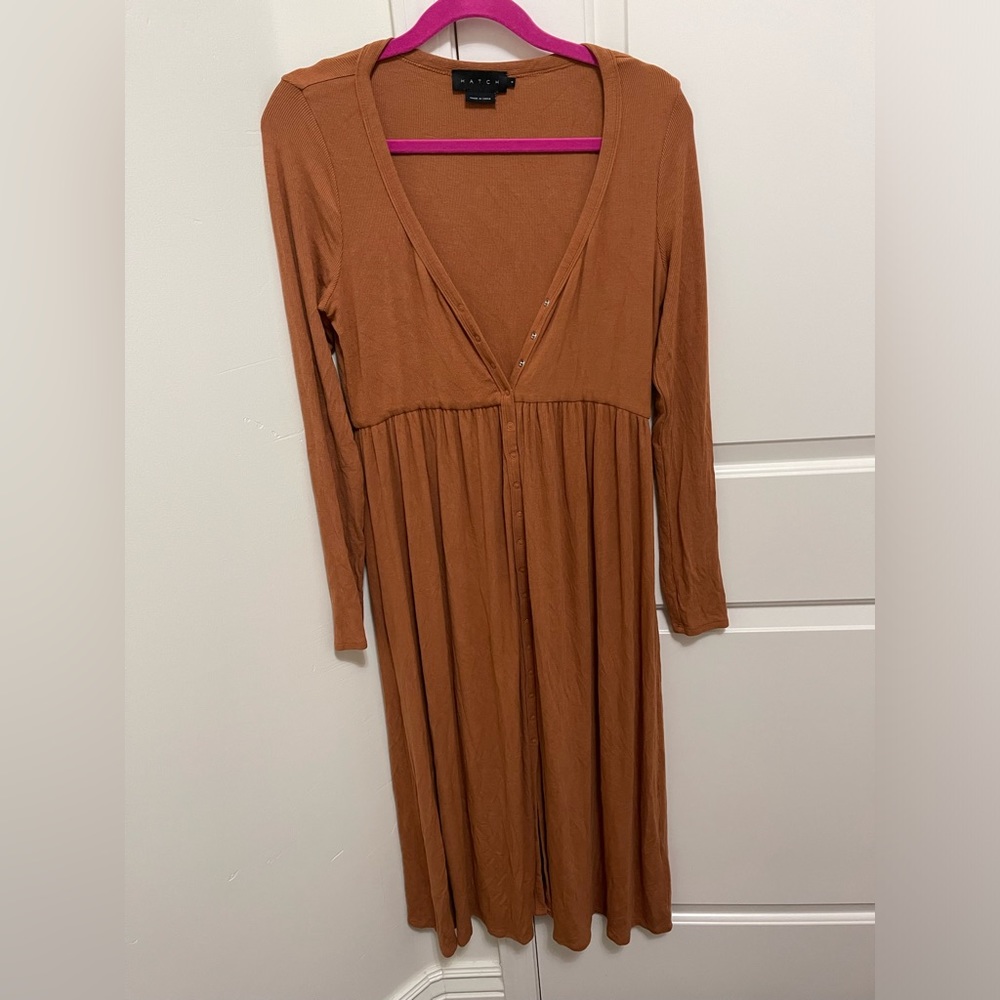 Hatch Maternity The Softest Rib Nursing Dress 2